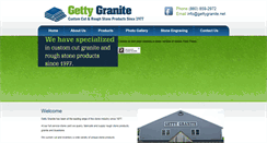 Desktop Screenshot of gettygranite.net